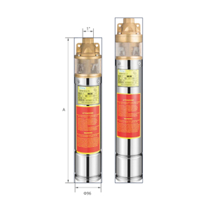 4''SK POMPA SUBMERSIBLE SUMUR DALAM Domestik